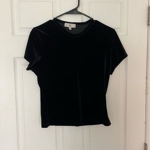 Black vintage rampage shiny black shirt